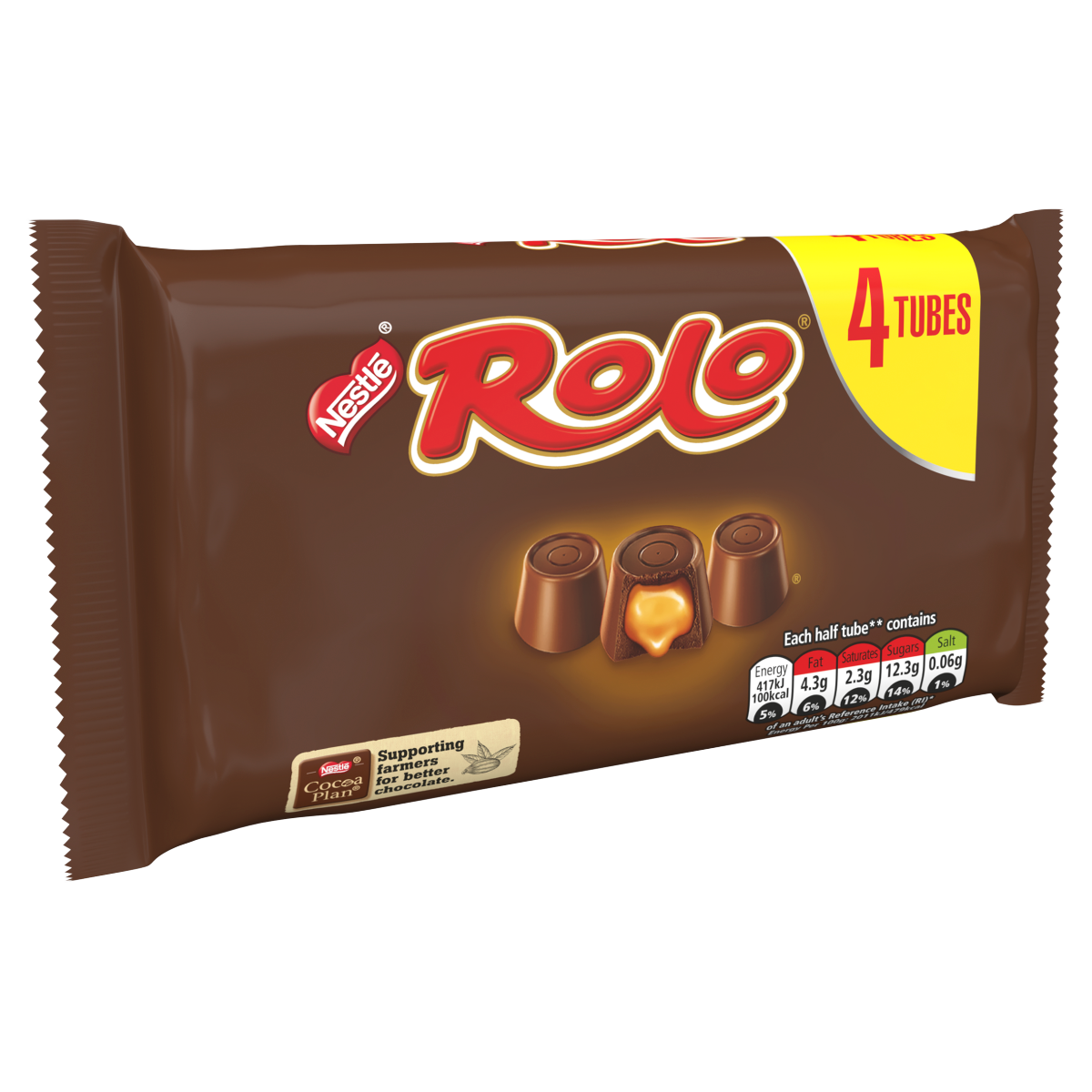 Rolo Milk Chocolate & Caramel Multipack 41.6g 4 Pack