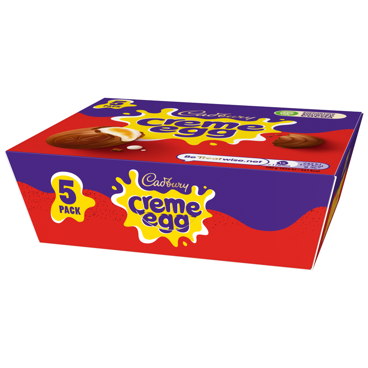 Cadbury Creme Egg Chocolate 5 Pack Multipack 200g (5 x 40g)