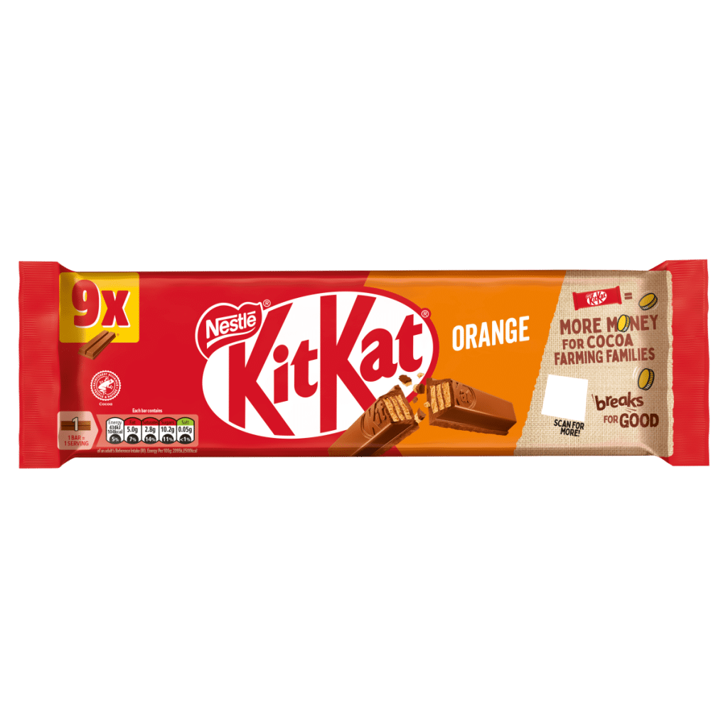 KitKat 2 Finger Orange 9 x 20.7g (186.3g)