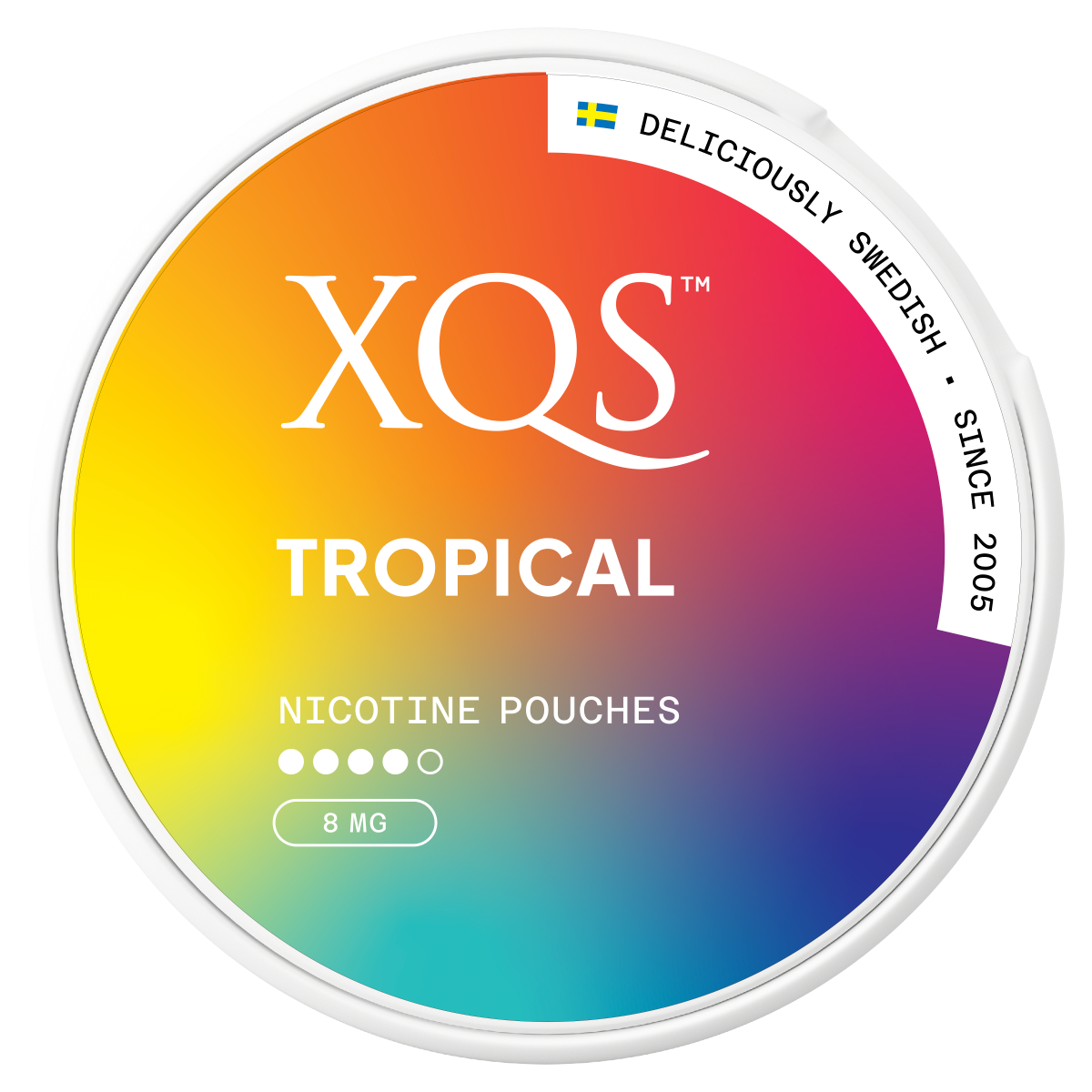 XQS 20 Tropical Nicotine Pouches 8mg