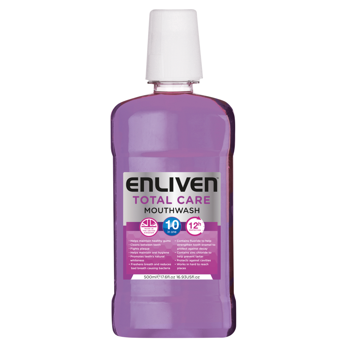 Enliven Total Care Mouthwash 500ml