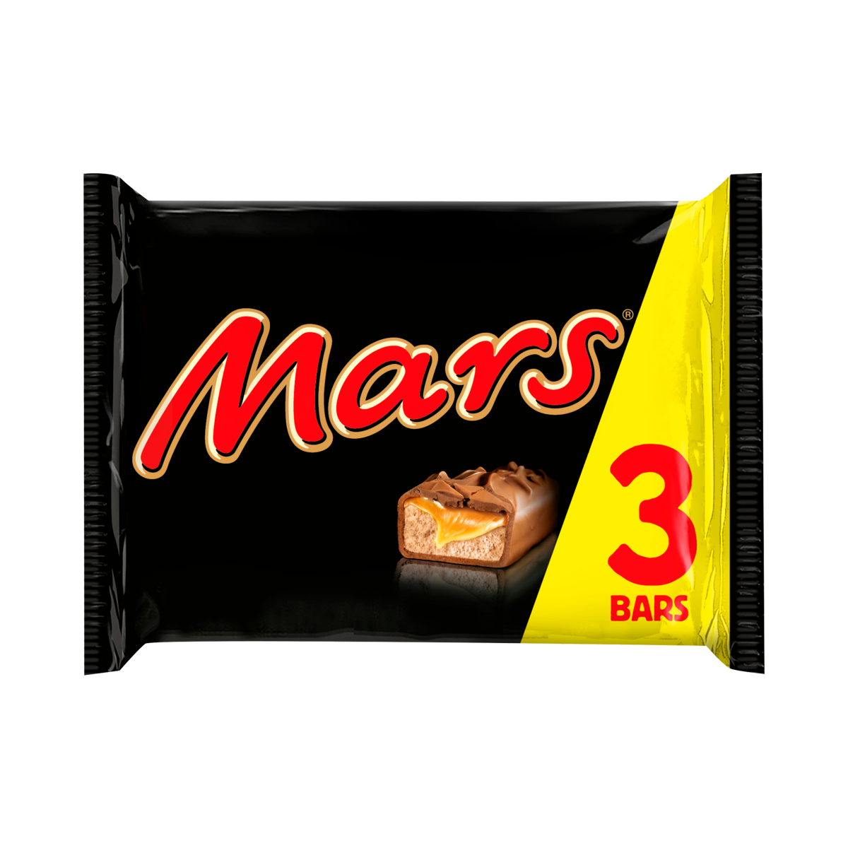 Mars Caramel, Nougat & Milk Chocolate Snack Bars Multipack 3×39.4g