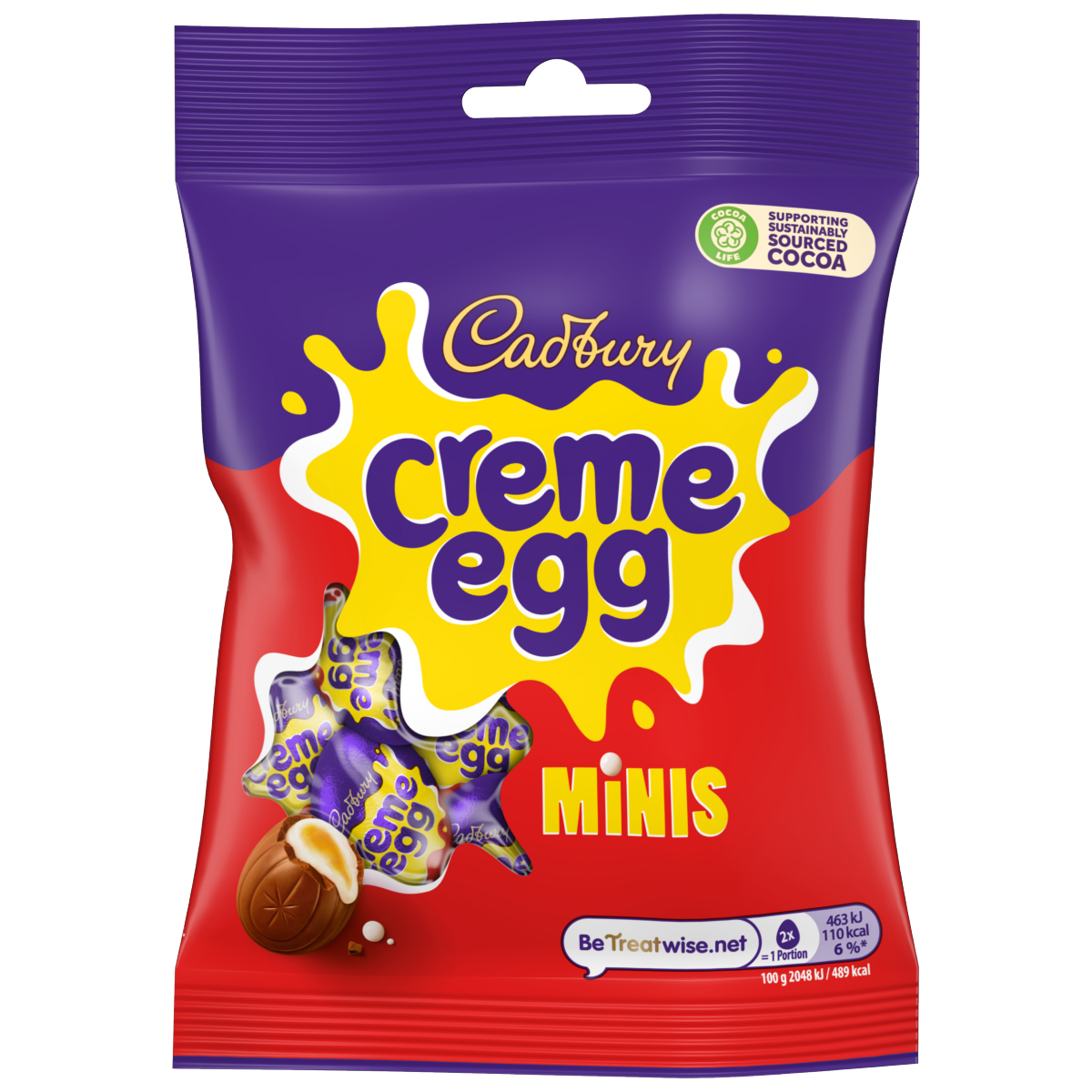 Cadbury Creme Egg Minis Chocolate Bag 78 g