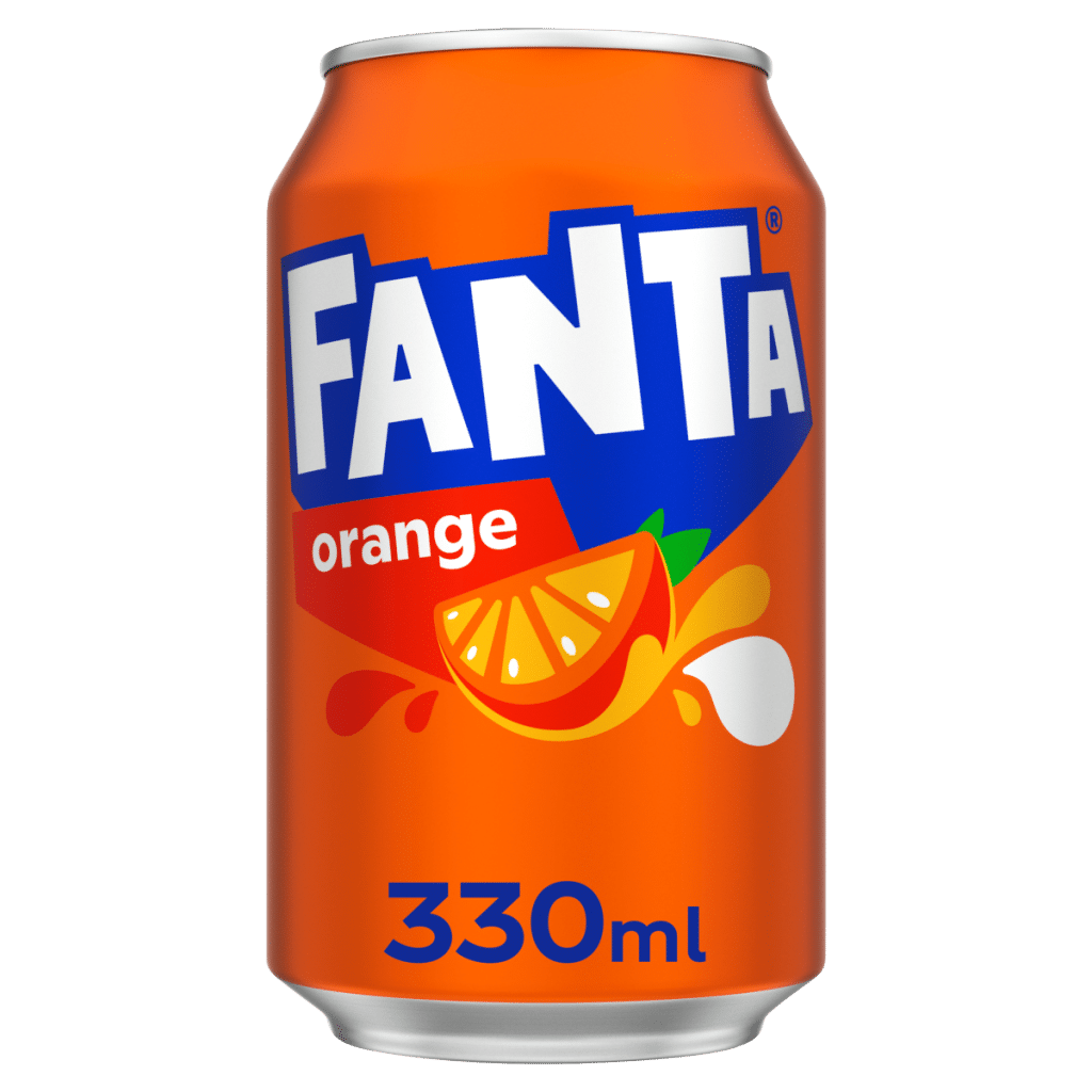 Fanta Orange 330ml Can