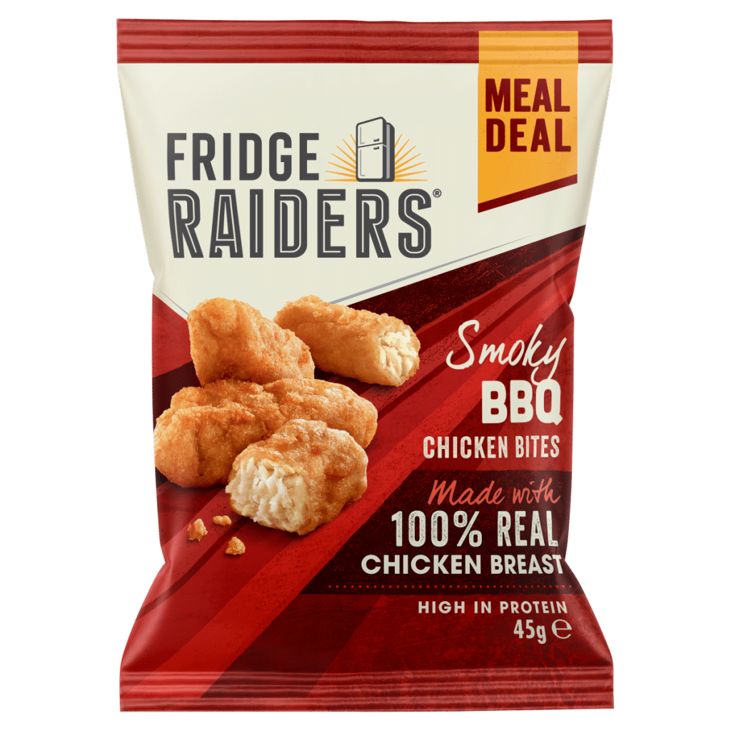 Fridge Raiders Smoky BBQ Chicken Bites 45g