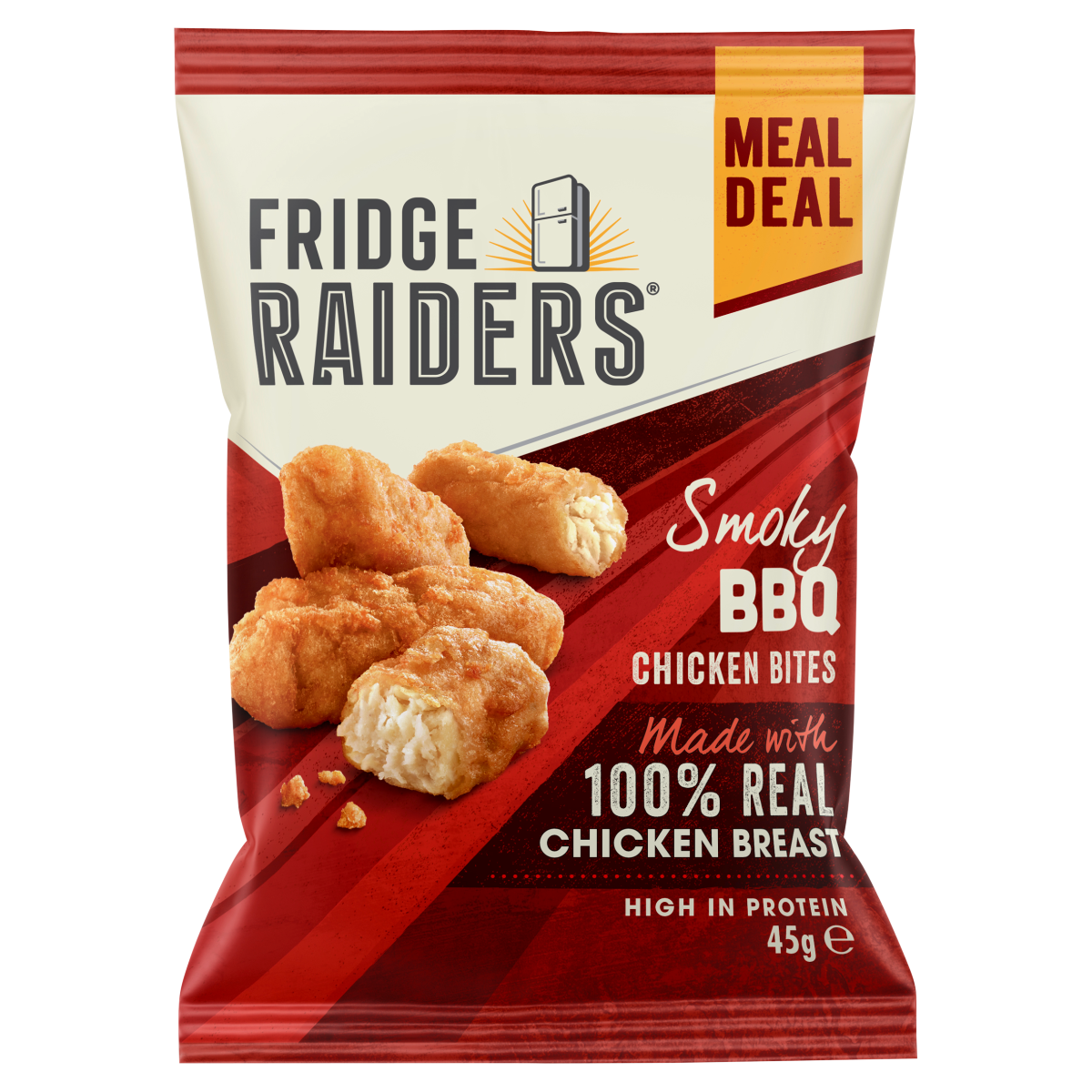 Fridge Raiders Smoky BBQ Chicken Bites 45g