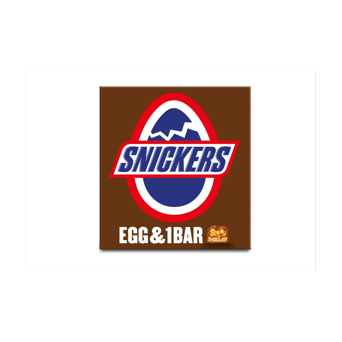 Snickers Chocolate Large Easter Egg 198g