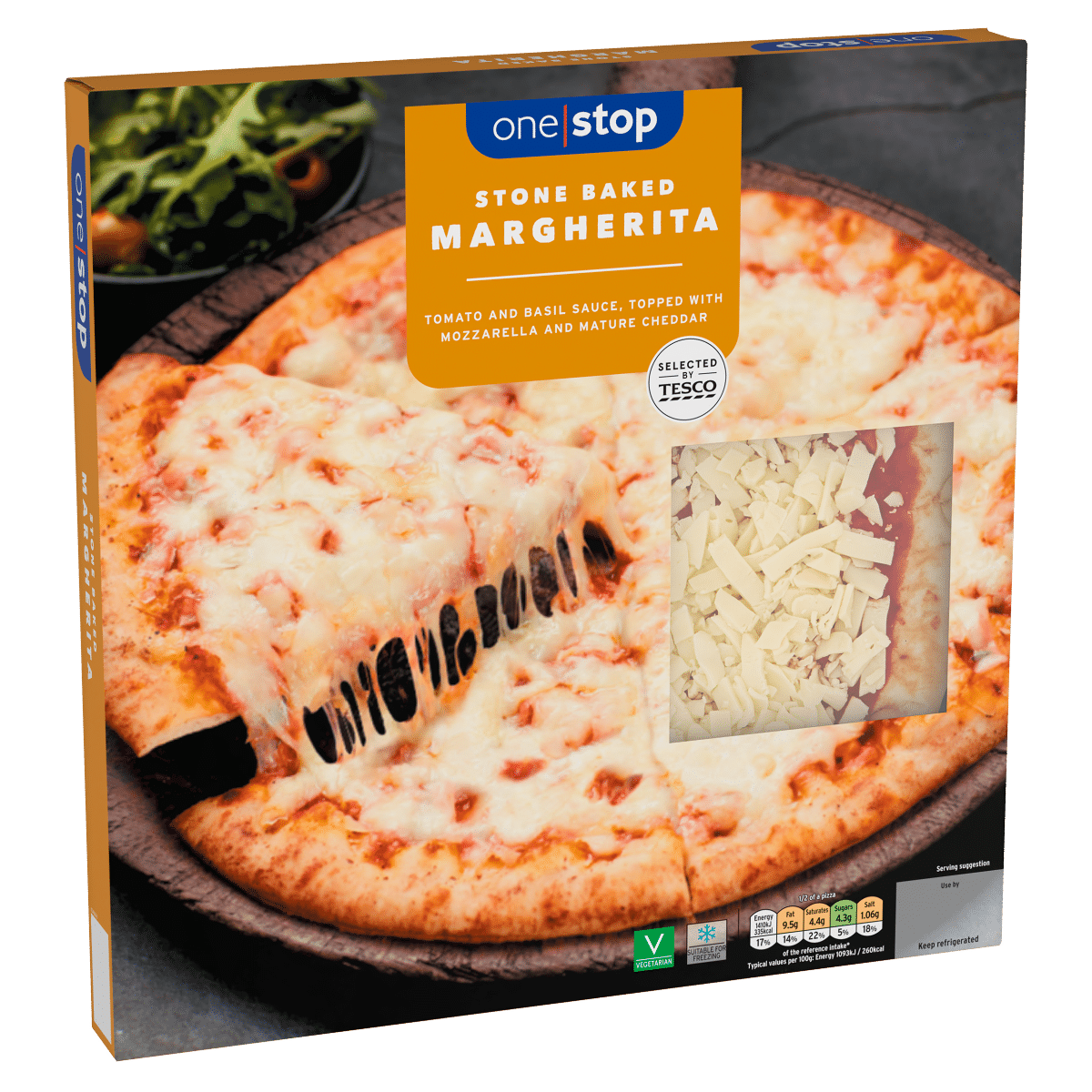 One Stop Stone Baked Margherita 252g