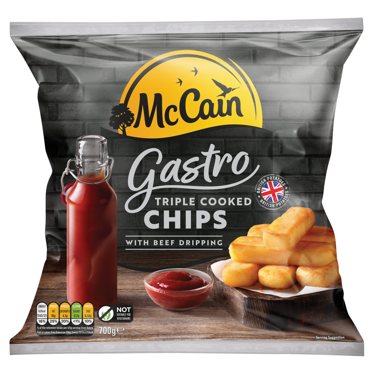 McCain Gastro Triple Cooked Chips 700g