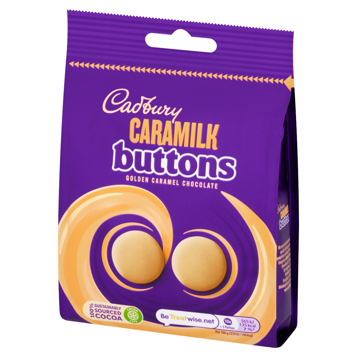 Cadbury Buttons Caramilk Chocolate 105g