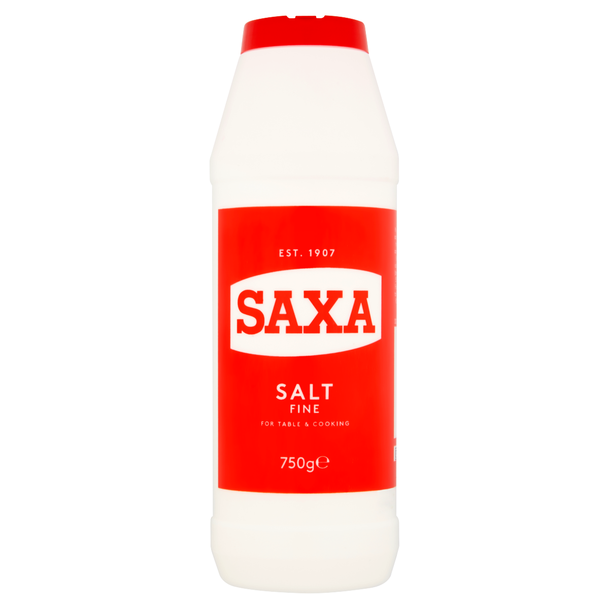 Saxa Fine Salt 750g