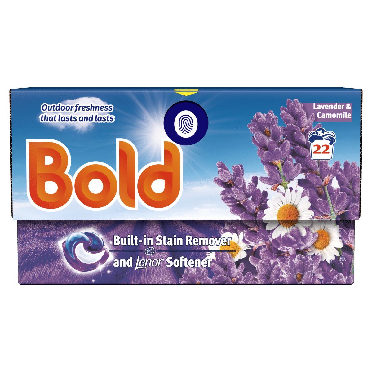 Bold PODS® Washing Liquid Capsules 22 Washes, Lavender and Camomile