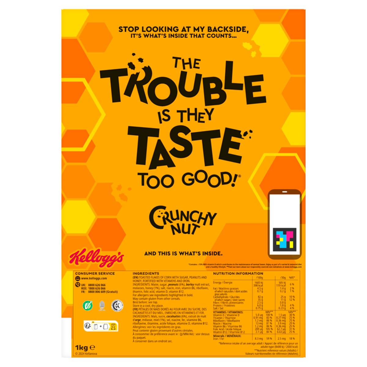 Kellogg’s Crunchy Nut 1kg