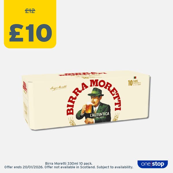 P11A – Birra Moretti 10pk