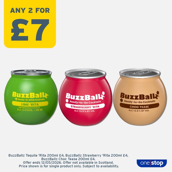 P3A – Buzzballs 2 for 7