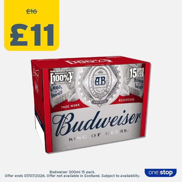 P5A – Budweiser 15pk