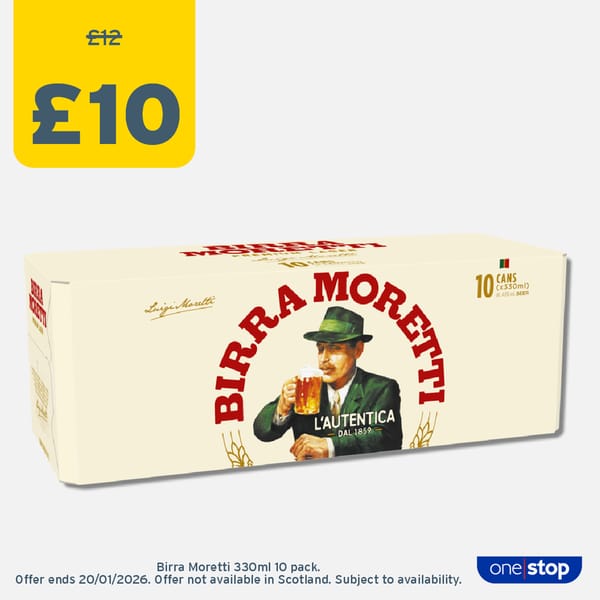 P12A – Birra Moretti 10pk
