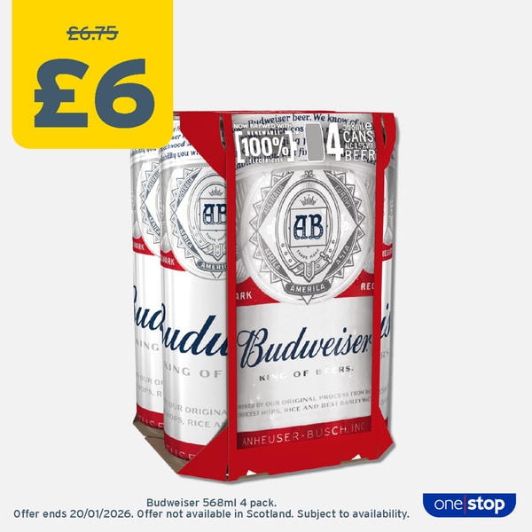 P12A – Budweiser 4pk