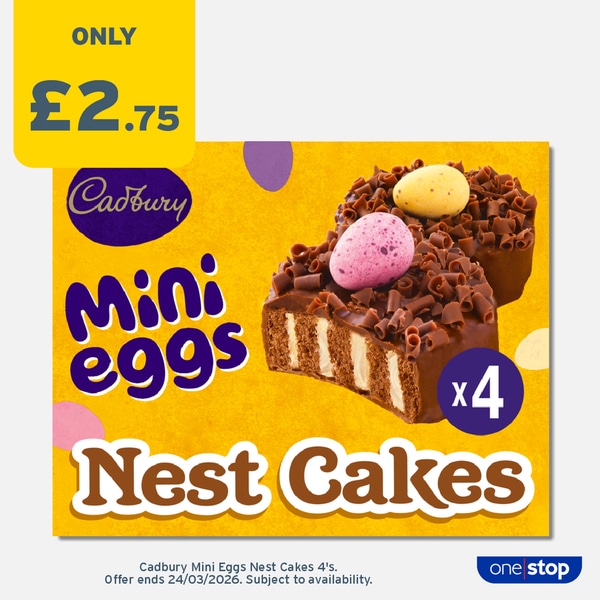P1B – Mini Egg Nest Cakes