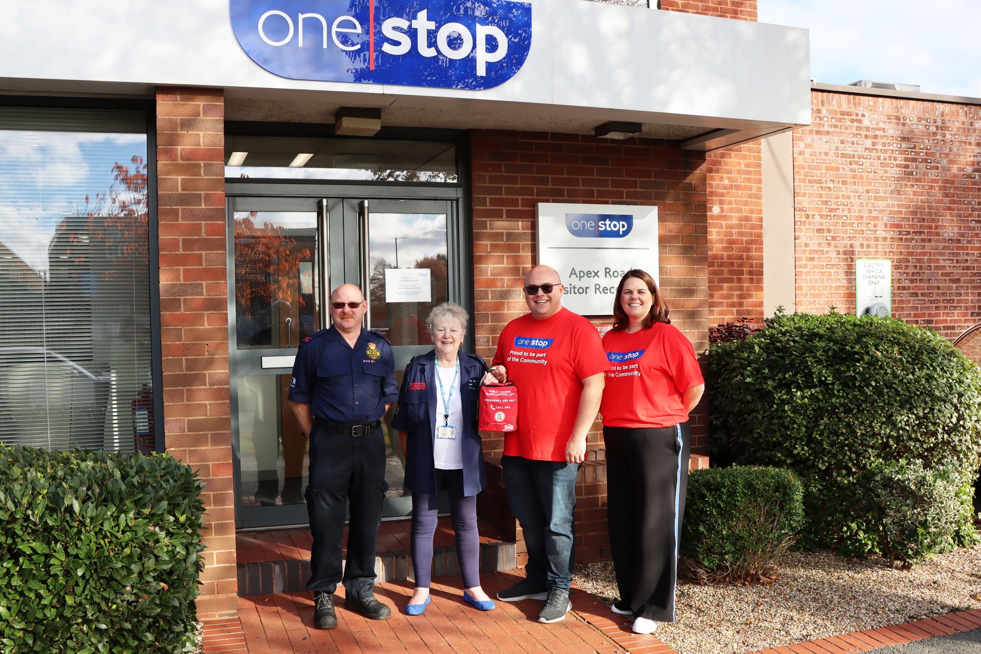 One Stop fund bleed kits for Burntwood and Cannock communities