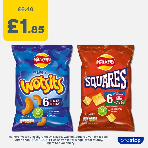 P4B – Wotsits Squares