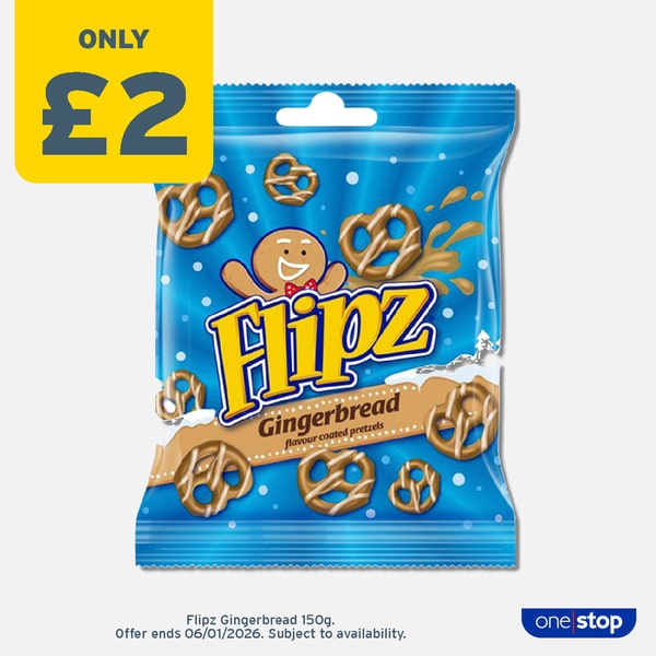 P10C – Flipz Gingerbread