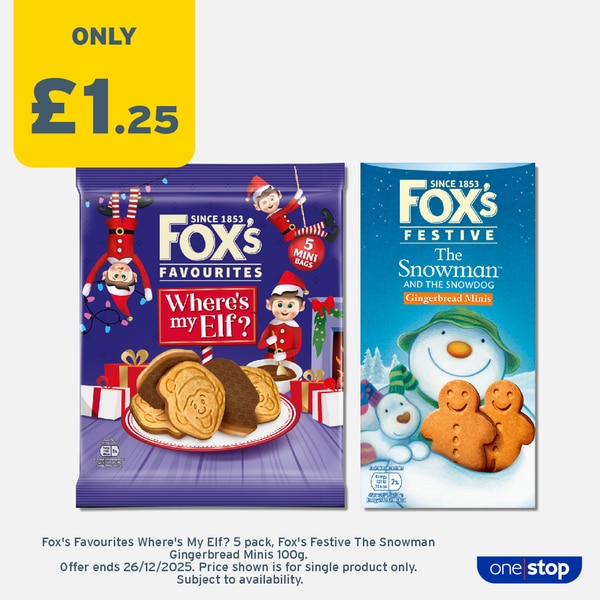 P11C – Fox’s FESTIVE