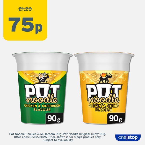 P12C – Pot Noodle
