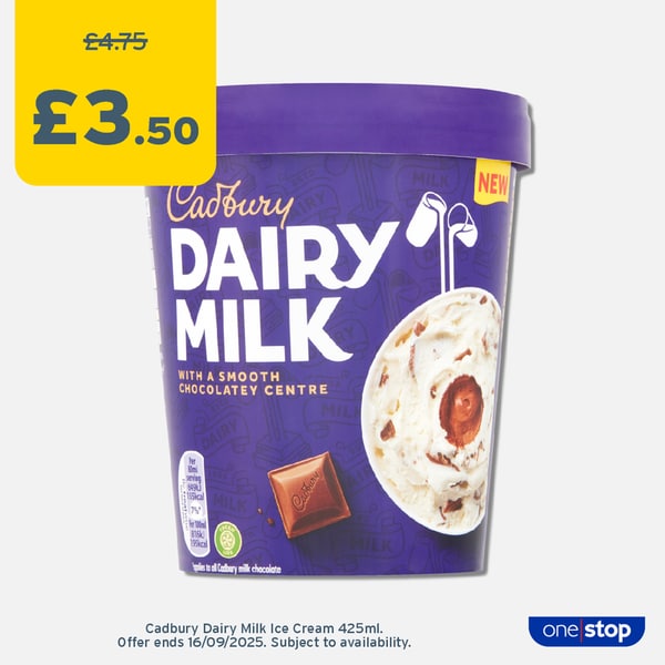 P7C – Dairy Milk Ice Cream