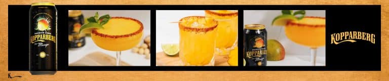 Kopparberg Mango Margarita recipie banner