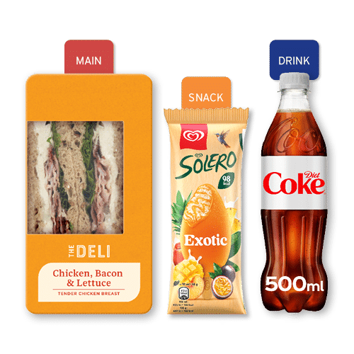 £4 food to go meal deal