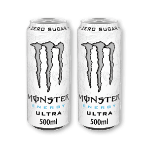 2 for £3.50: Monster Ultra 500ml Cans