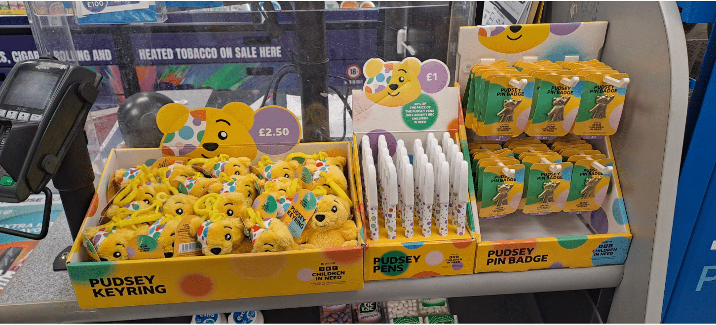 One Stop support BBC Children in Need by opening pop-up shop in Sheffield