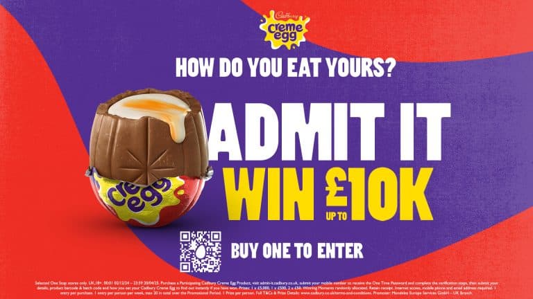 One Stop x Cadbury Creme Egg campaign