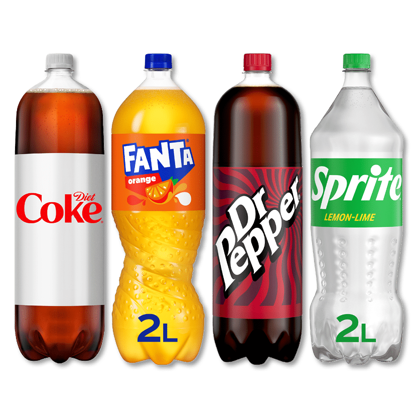 Enjoy 2 soft drinks of your choice just for £5