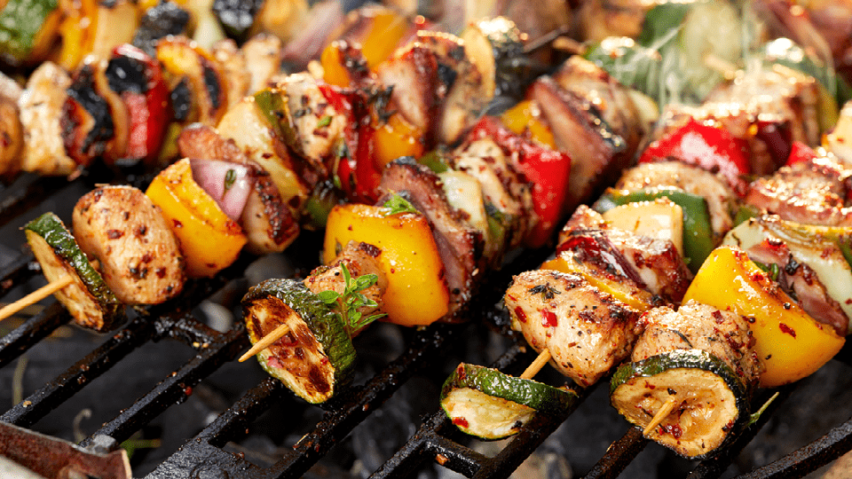 BBQ Chicken Skewers