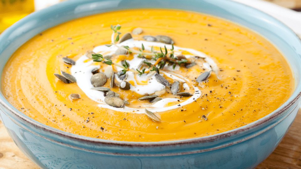 Pumkin and Carrot soup