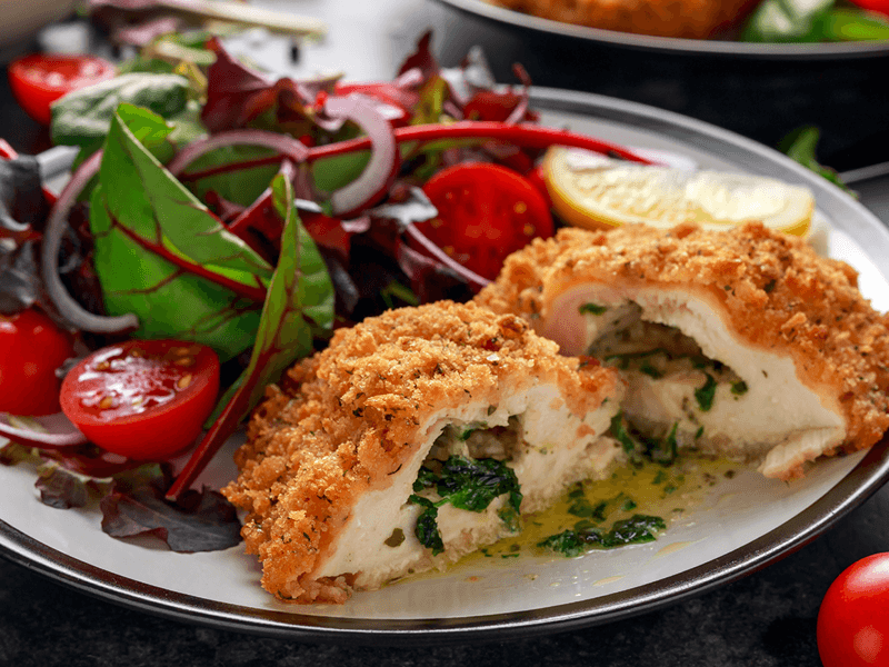 Homemade Chicken Kievs