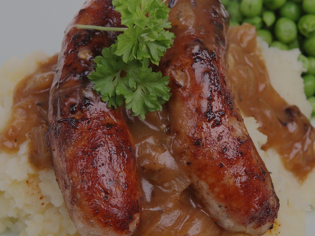 Classic British Bangers & Mash