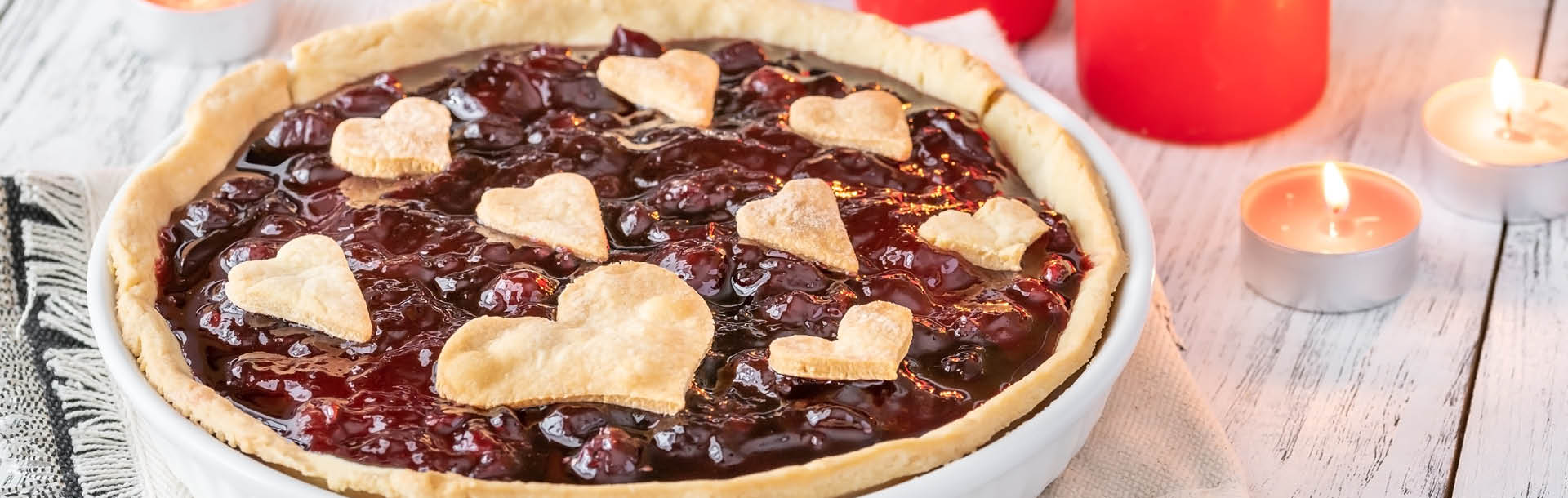 Valentine’s Day Giant Jam Tart