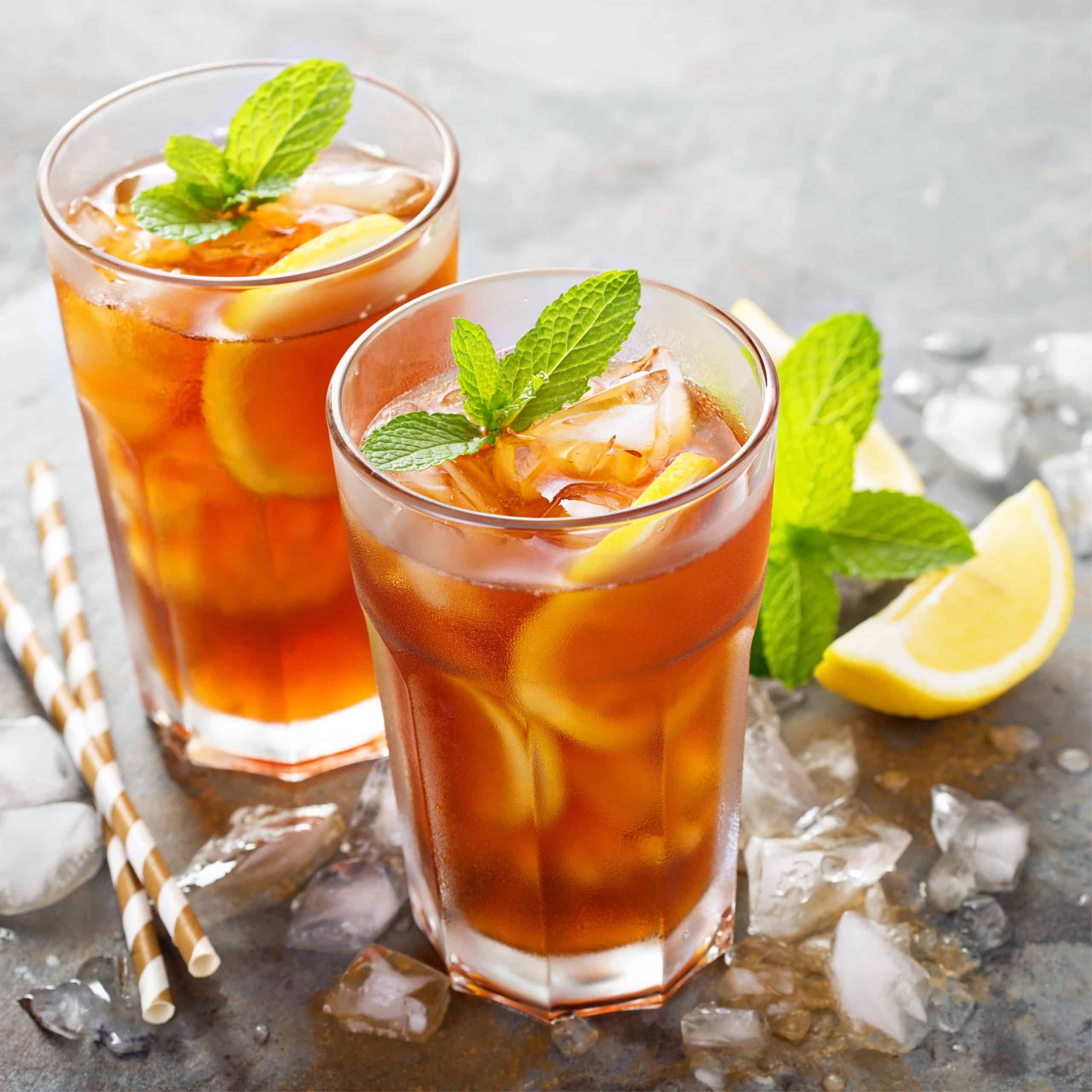 Cool iced tea