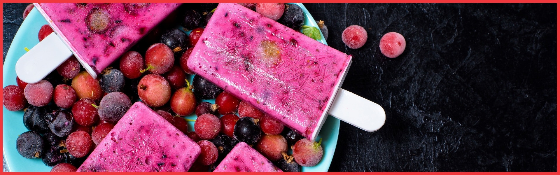 Blackberry Cider Ice Lollies