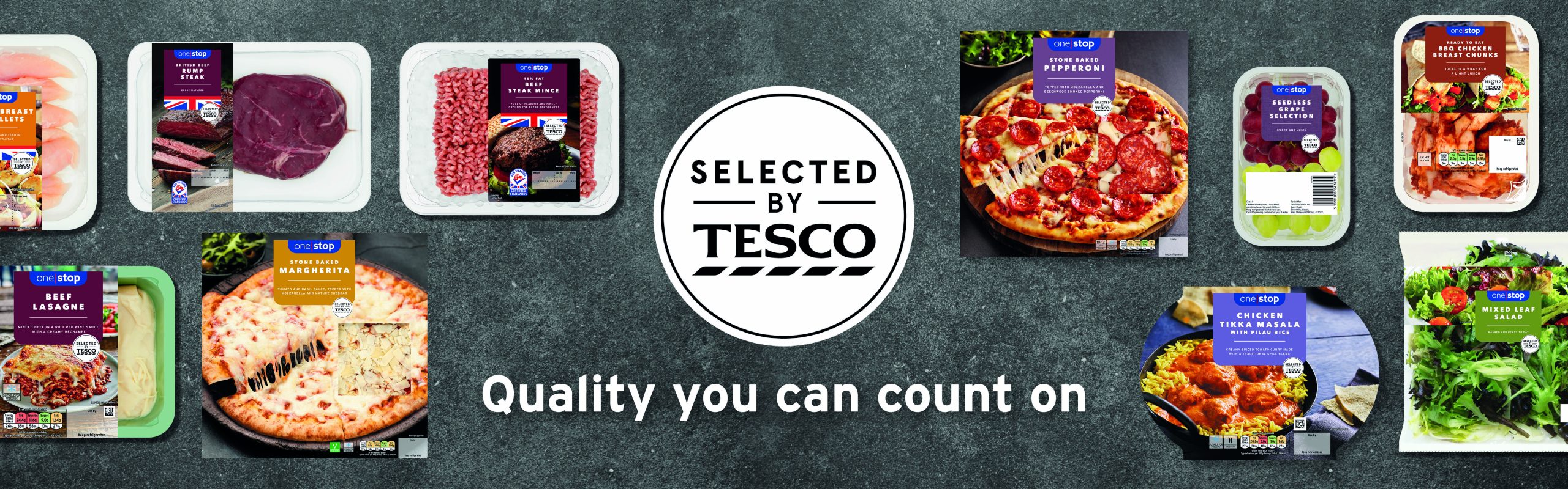 Quality you can count on with our Selected by Tesco range