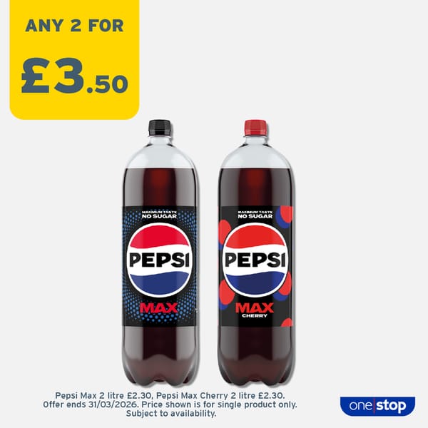 P1C – Pepsi Max 2L