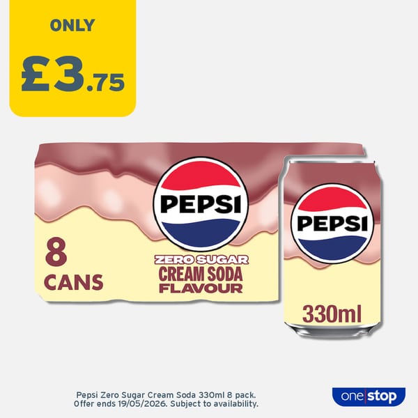 P3B – Pepsi Cream 8pk