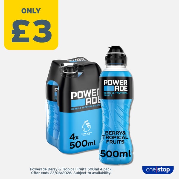 P4C – Powerade 4pk