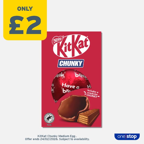 P13B – Kitkat Chunky Egg