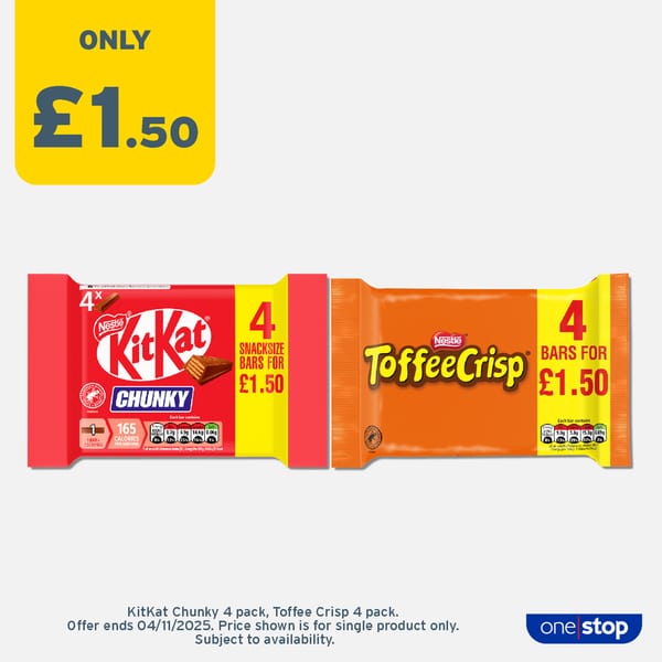 P9B – Kit Kat Toffee Crisp 4pk