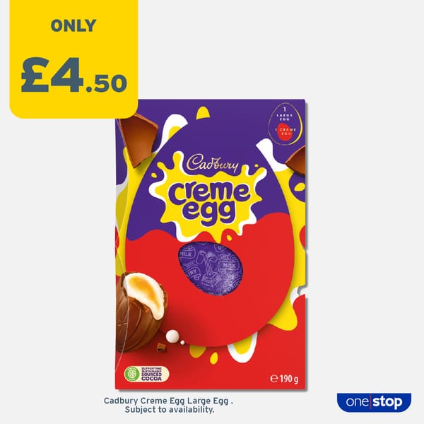 P1B – Creme Egg Large Egg