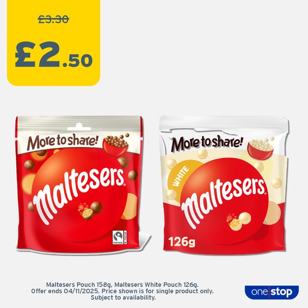P9B – Maltesers Pouches